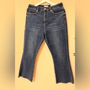 LOFT Women's Dark Blue “The kick crop Jeans